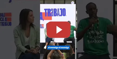 Embedded thumbnail for "Somos más españoles que ellos": el discurso de Serigne Mbaye sobre ultraderecha y fondos buitre