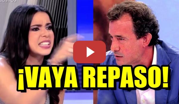 Embedded thumbnail for Sarah Santaolla deja en evidencia a un periodista de derechas en directo en TVE