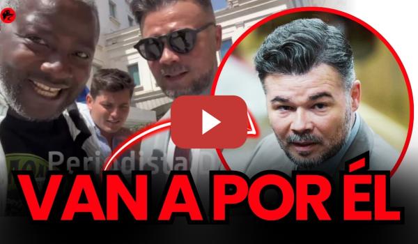 Embedded thumbnail for Vito Quiles y Endongo buscan humillar a Rufián a la salida de un bar… y pasa esto