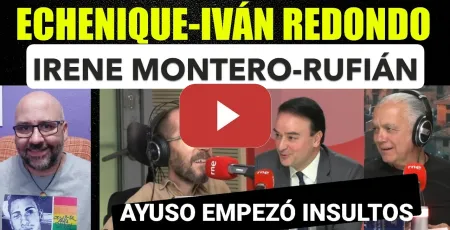 Embedded thumbnail for Pablo Echenique con Iván Redondo sobre el pacto Irene y Rufián. Los insultos los empezó Ayuso.