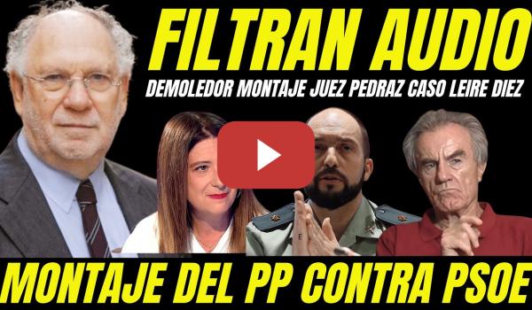 Embedded thumbnail for BOMBAZO "FILTRAN AUDIO CLAVE JUEZ PEDRAZ MONTAJE JUDICIAL CASO LEIRE DIEZ CONTRA EL PSOE"
