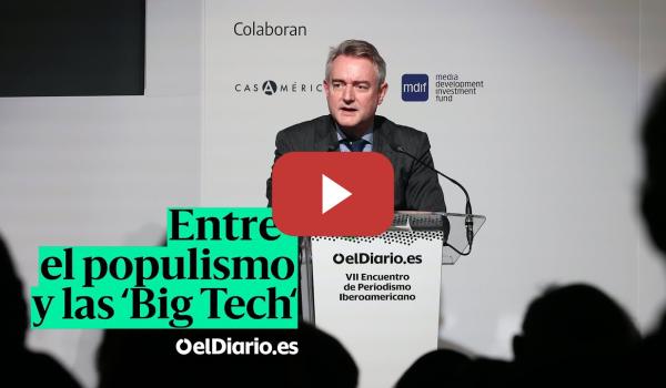 Embedded thumbnail for 🟡 Saludo de León de la Torre en el ''VII Encuentro de Periodismo Iberoamericano''