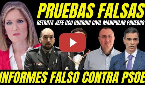 Embedded thumbnail for SILVIA INTXAURRONDO ACUSA AL JEFE UCO GUARDIA CIVIL DE MANIPULAR PRUEBAS Y MONTAJES CONTRA EL PSOE