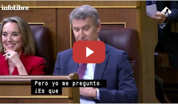 Embedded thumbnail for Sánchez, a Feijóo: &quot;No van a cambiar la pieza que no funciona, que es usted señor Feijóo&quot;