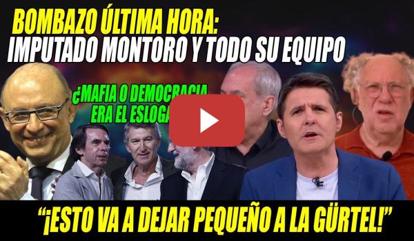 Embedded thumbnail for BOMBAZO💥IMPUTADO Cristóbal Montoro x 7 DELITOS💥FESTIVAL de Ekaizer y Aroca💥Gürtel se QUEDARÁ PEQUEÑA
