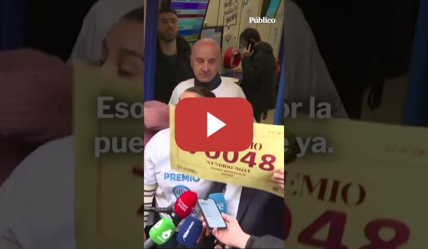 Embedded thumbnail for La historia de la triple celebración detrás del segundo premio de la Lotería de Navidad 2025