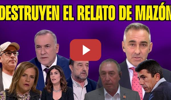 Embedded thumbnail for Consejero de Mazón DESTRUIDO en DIRECTO! Fortes, Bernabé, Maraña y un perito les DEJAN sin DEFENSA!