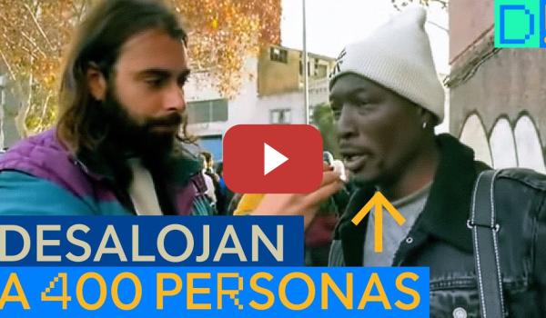 Embedded thumbnail for Así ha sido el Macrodesahucio de la vergüenza de 400 personas en Badalona