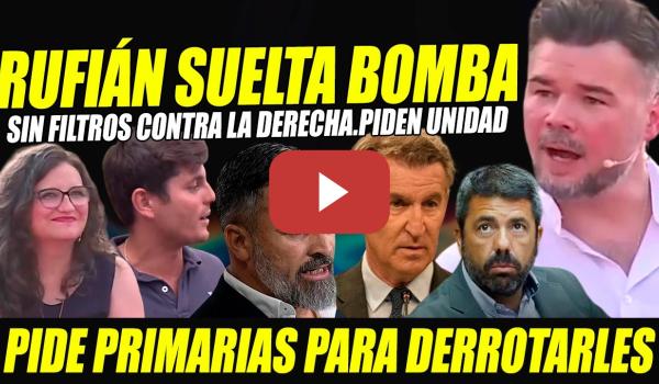 Embedded thumbnail for RUFIÁN SUELTA BOMBA CON OLTRA PIDIENDO PRIMARIAS. CONJURA CONTRA LA DERECHA. LO Q VIENE ES J0D1D0