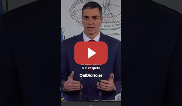Embedded thumbnail for El recado de Sánchez a PP y Vox: "El seguidismo ciego y servil no es liderar"