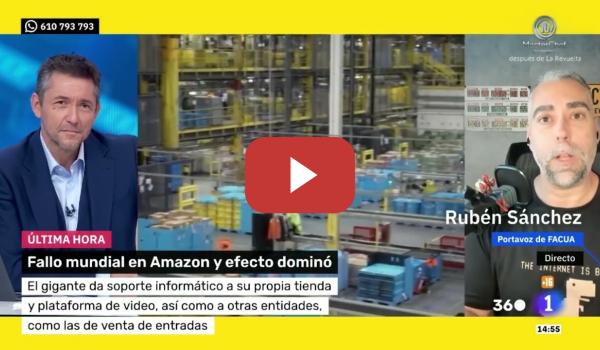 Embedded thumbnail for LOS AFECTADOS por la caída mundial de AMAZON PUEDEN RECLAMAR los perjuicios económicos