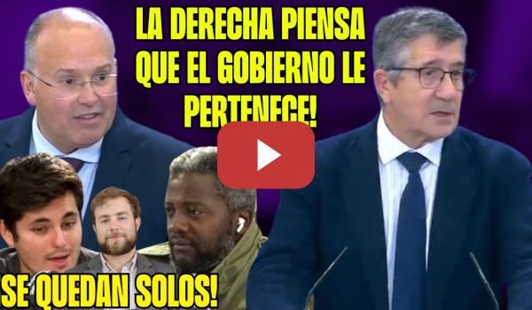 Embedded thumbnail for ¡FUERA AGITADORES del CONGRESO! Patxi López ZUMBA a TELLADO y PSEUDOS ¡CACERÍA contra el GOBIERNO!