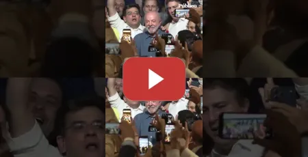 Embedded thumbnail for LULA gana las elecciones en BRASIL, con 4 millones de votos más que BOLSONARO