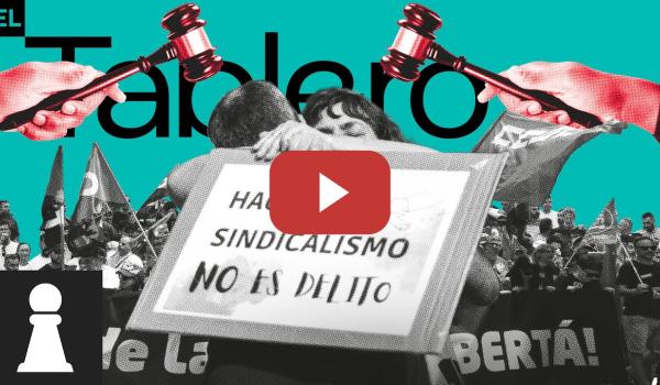 Embedded thumbnail for ♟ ¿Gana la represión contra sindicalistas? | EL TABLERO