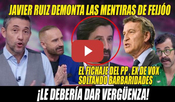 Embedded thumbnail for TREMENDO BAÑO de Javier Ruiz y Padula a Feijóo DESMONTANDO MENTIRAS⭐¡Las CIFRAS NO se pueden TORCER!