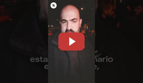 Embedded thumbnail for El periodista de El Salto, Martín Cúneo, tras ser detenido por apoyar a Mbaye