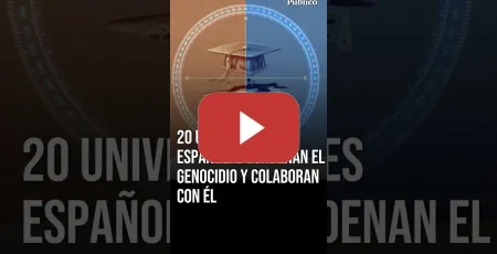 Embedded thumbnail for 20 UNIVERSIDADES españolas en el PUNTO DE MIRA por su colaboración con ISRAEL