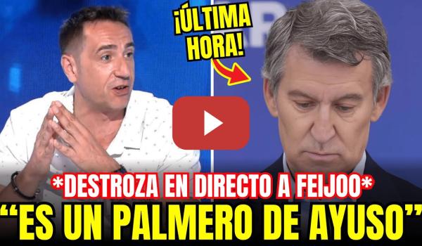 Embedded thumbnail for 🚨 ¡PALMERO DE AYUSO! Emilio Delgado RIDICULIZA a Feijóo por su DESPLANTE al Fiscal General
