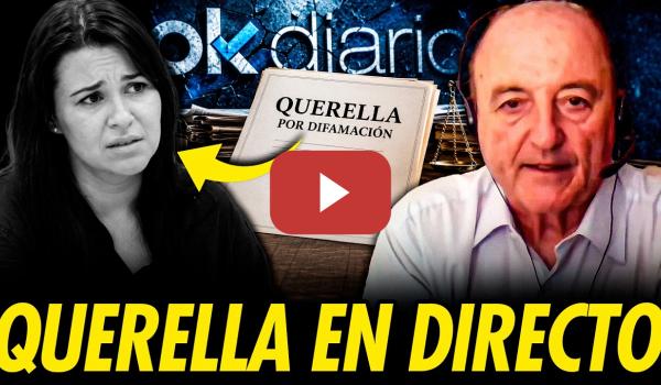 Embedded thumbnail for ANUNCIAN EN DIRECTO UNA QUERELLA A LA PRESIDENTA DE OKDIARIO POR DIFAMACIÓN SOBRE EL CASO ZAPATERO