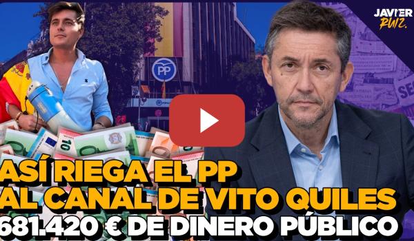 Embedded thumbnail for Escoltas neonazis y dinero público a espuertas: Lo que el PP no quiere que sepas de Vito Quiles
