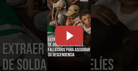 Embedded thumbnail for EXTRACCIÓN post mortem de SEMEN en ISRAEL: el plan de descendencia de los soldados del genocidio