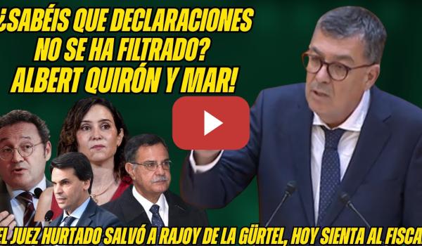 Embedded thumbnail for Enric Morera pone en JAQUE a PP y Juez HURTADO ¡PROTEGIÓ RAJOY! SIN PRUEBAS contra FISCAL GRAVÍSIMO!