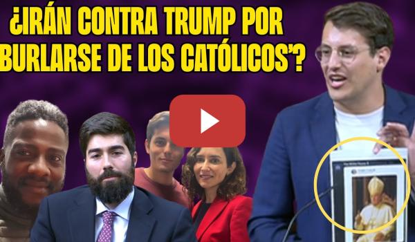 Embedded thumbnail for PUEYO RIDICULIZA a MARISCAL (VOX) ¡REVIENTA a BULEROS FRANQUISTAS! ¿TRUMP se &#039;BURLA&#039; de CRISTIANOS?