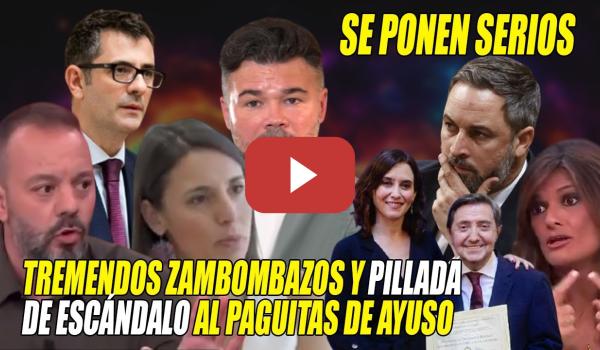 Embedded thumbnail for PILLADA💥ATENCIÓN a como REVIENTAN Maestre,Bolaños,Rufián y Montero x llegada de ABASCAL al GOBIERNO