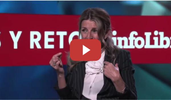 Embedded thumbnail for Yolanda Díaz: &quot;Las empresas españolas están al servicio del interés general&quot;
