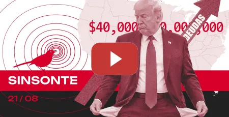 Embedded thumbnail for Trump y la deuda récord de EEUU / Cerimedo llora acorralado por la justicia | Sinsonte 1x15