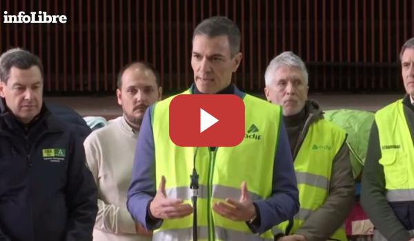 Embedded thumbnail for Pedro Sánchez, desde Adamuz: "Vamos a dar con la verdad"