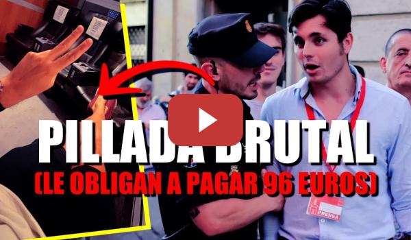 Embedded thumbnail for Pillada monumental a Vito Quiles que ha tenido que pagar 94€ tras ser cazado sin billete en el tren