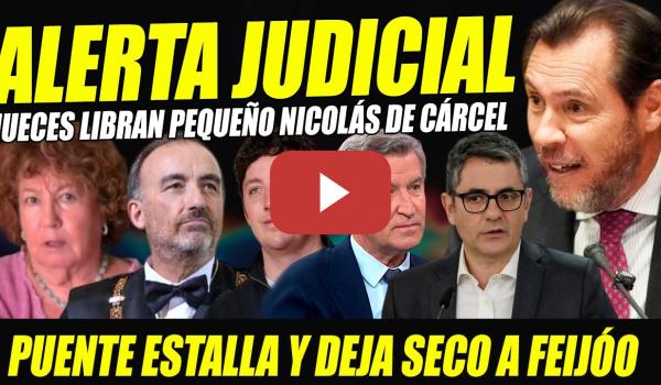 Embedded thumbnail for URGENTE: ESTALLA ÓSCAR PUENTE TRAS QUEDAR LIBRE PEQUEÑO NICOLÁS.DEJA RECADO A FEIJÓO ¡NO GOBERNARÁS!