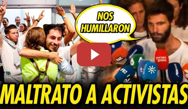 Embedded thumbnail for ACTIVISTAS DE LA GLOBAL SUMUD FLOTILLA DENUNCIAN MALTRATO DE ISRAEL