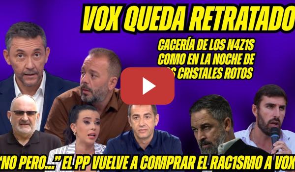 Embedded thumbnail for ABASCAL RETRATADO: ULTRAS en Torre Pacheco &quot;Es un PLAN de T3RR0RISM0 ULTRADERECHA&quot;
