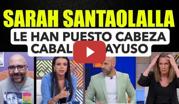 Embedded thumbnail for Sarah Santaolalla, Ayuso ya tiene la cabeza de caballo del PP.