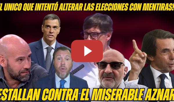 Embedded thumbnail for Gonzalo Miró, Puente, Losada e Illa DESPACHAN a AZNAR ¡PSI-CÓ-PATA! MENTIRA, CORRUPCIÓN y GUERRA!