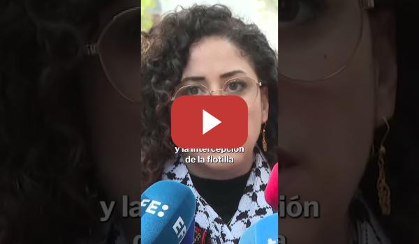 Embedded thumbnail for Sally Issa denuncia el secuestro por parte de Israel de su pareja, Saif Abukeshek, activista