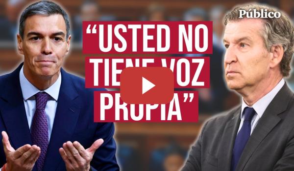 Embedded thumbnail for PEDRO SÁNCHEZ pone a FEIJÓO en su sitio: "¿Quiere jugar a las siglas? Pregunte quién es M. Rajoy"