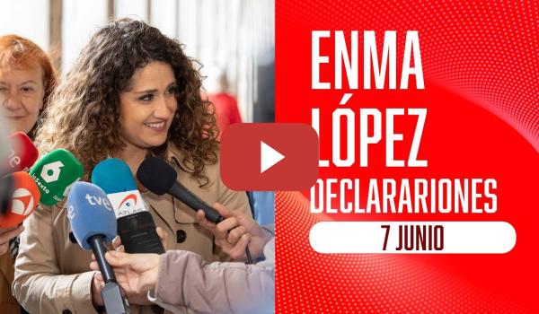 Embedded thumbnail for Declaraciones de Enma López desde Madrid