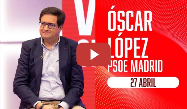 Embedded thumbnail for Óscar López en el Comité Regional PSOE Madrid