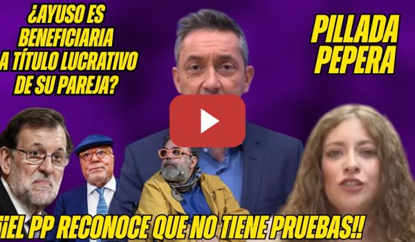 Embedded thumbnail for CLOACAS para TUMBAR a SÁNCHEZ: PP utiliza la BASURA de VILLAREJO ¡RIDÍCULO de ESTER MUÑOZ! ¿AYUSO?