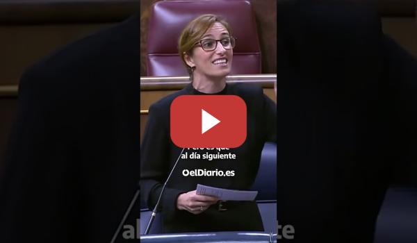 Embedded thumbnail for Mónica García al PP : &quot;Un día defienden un genocidio y al siguiente a Mazón y su incompetencia&quot;