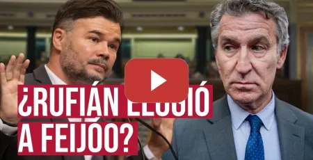 Embedded thumbnail for Así elogió RUFIÁN a FEIJÓO hasta que la cosa se torció: "Ha hecho el mejor discurso, pero..."