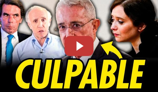 Embedded thumbnail for URIBE CULPABLE: EL CRIMINAL FAVORITO DE AZNAR, INDA, AYUSO, VOX Y MÁS