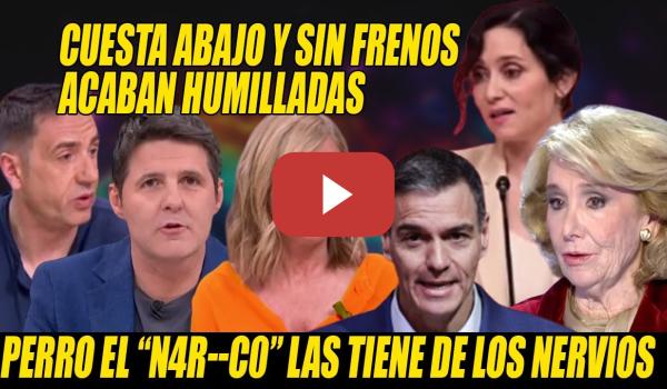 Embedded thumbnail for APOTEÓSICA HUMILLACIÓN a Aguirre x MENTIROSA y a Ayuso x DESQUICIADA, q llama NARCO a Sánchez💢