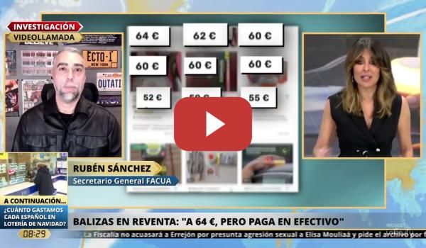 Embedded thumbnail for Es incomprensible el silencio de la DGT ante el fraude de las balizas fake que usan su logotipo