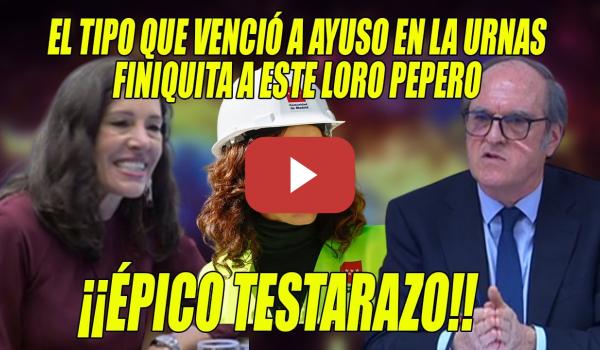Embedded thumbnail for Sale CALENTITA esta PEPERA ante Ángel Gabilondo👏¡¿Pero QUIÉN es el PUEBLO ESPAÑOL del BUENO?!