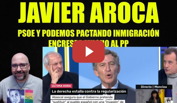 Embedded thumbnail for Javier Aroca, PSOE y Podemos pactando encrespa al PP.