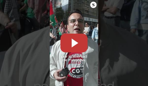 Embedded thumbnail for Huelga por Palestina en Madrid
